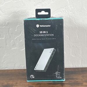 Yottamaster 10 in‎ 1 USB C Docking Station 4K HDMI 100W PD RJ45 P-D103C New